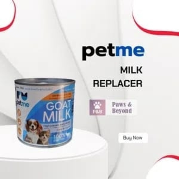 PetMe 100% Sterilized Goat Milk for Pets – 400ml