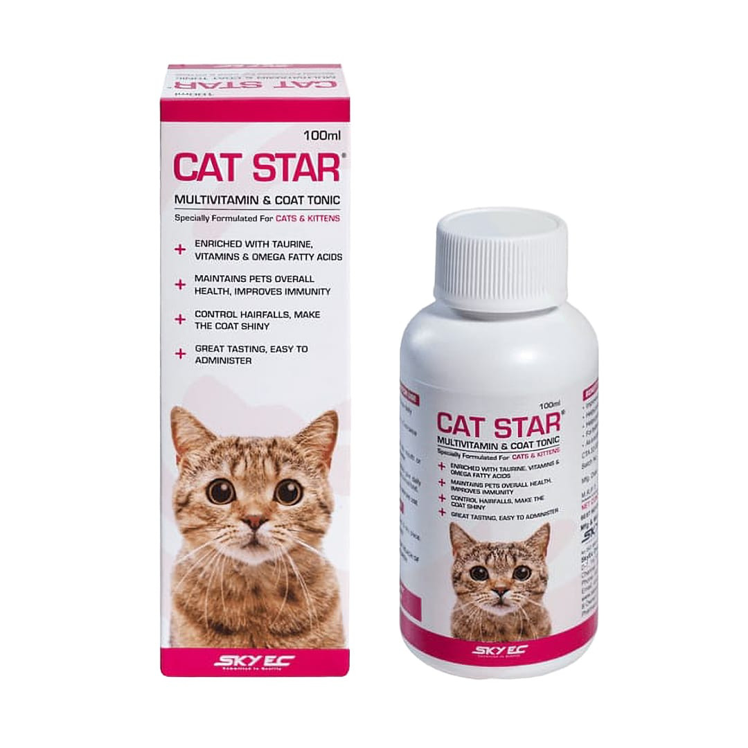 Cat Star Multivitamin & Coat Tonic (100 ml)