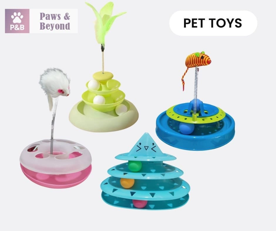 Multi-Level Cat Tower Toys