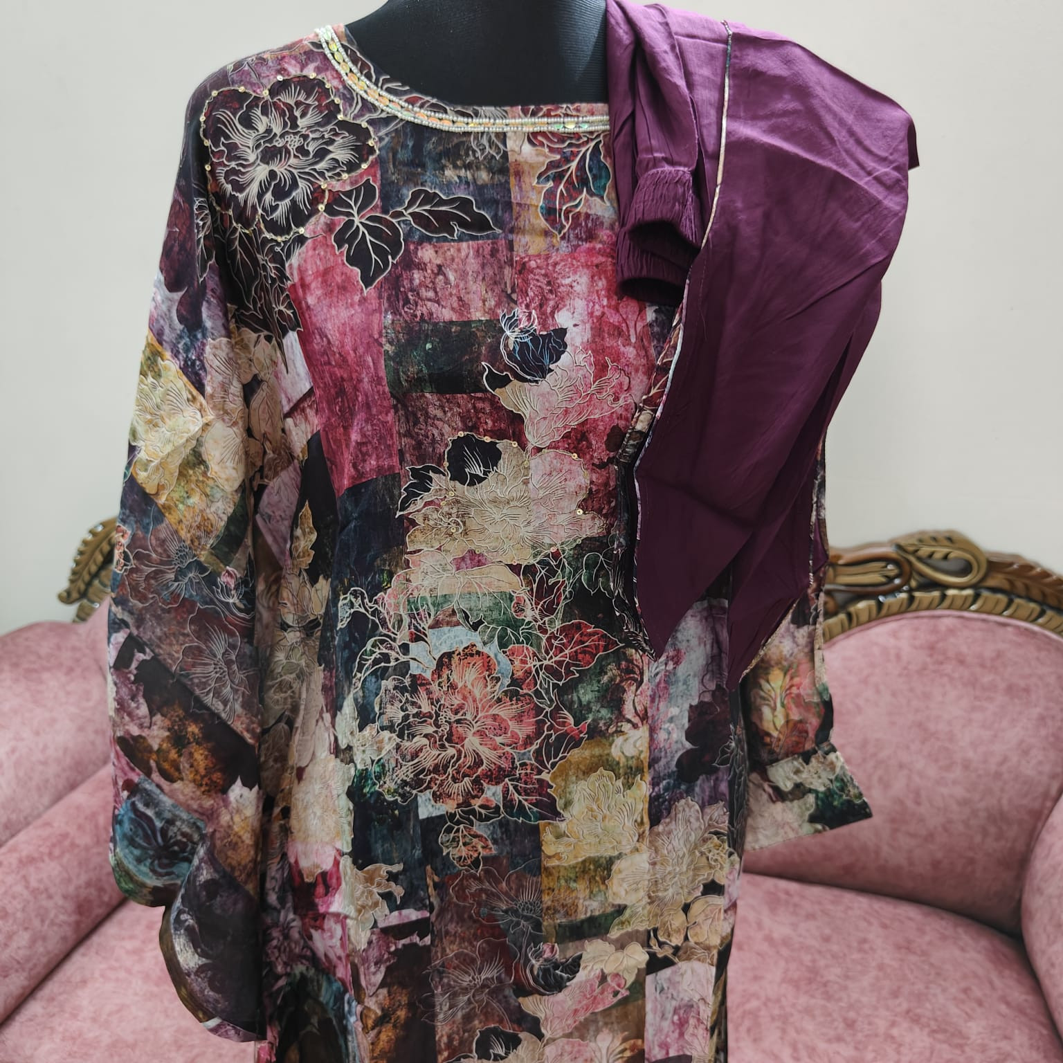 3 unique Kaftan Co-Ord sets