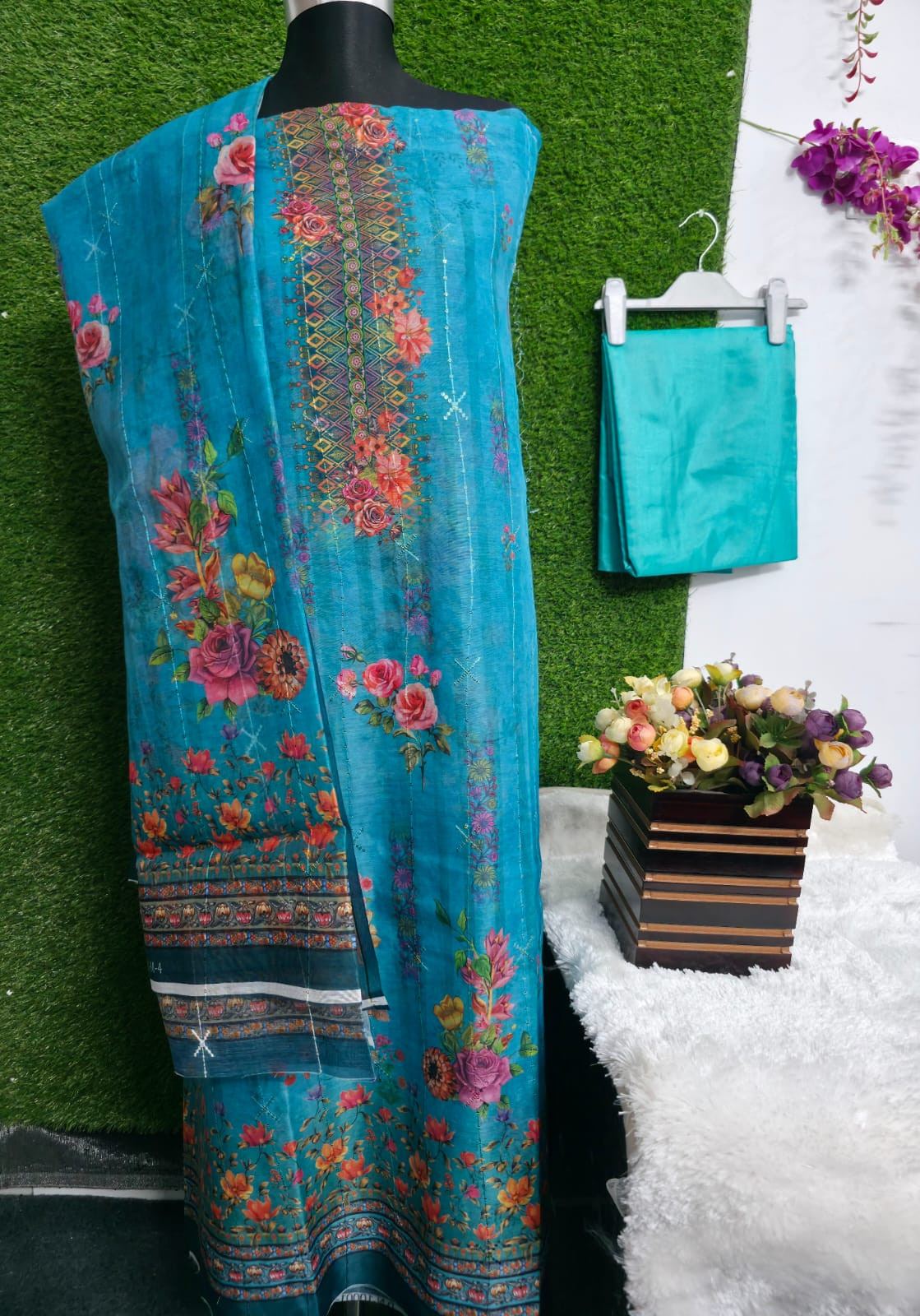 Half silk 3 pcs