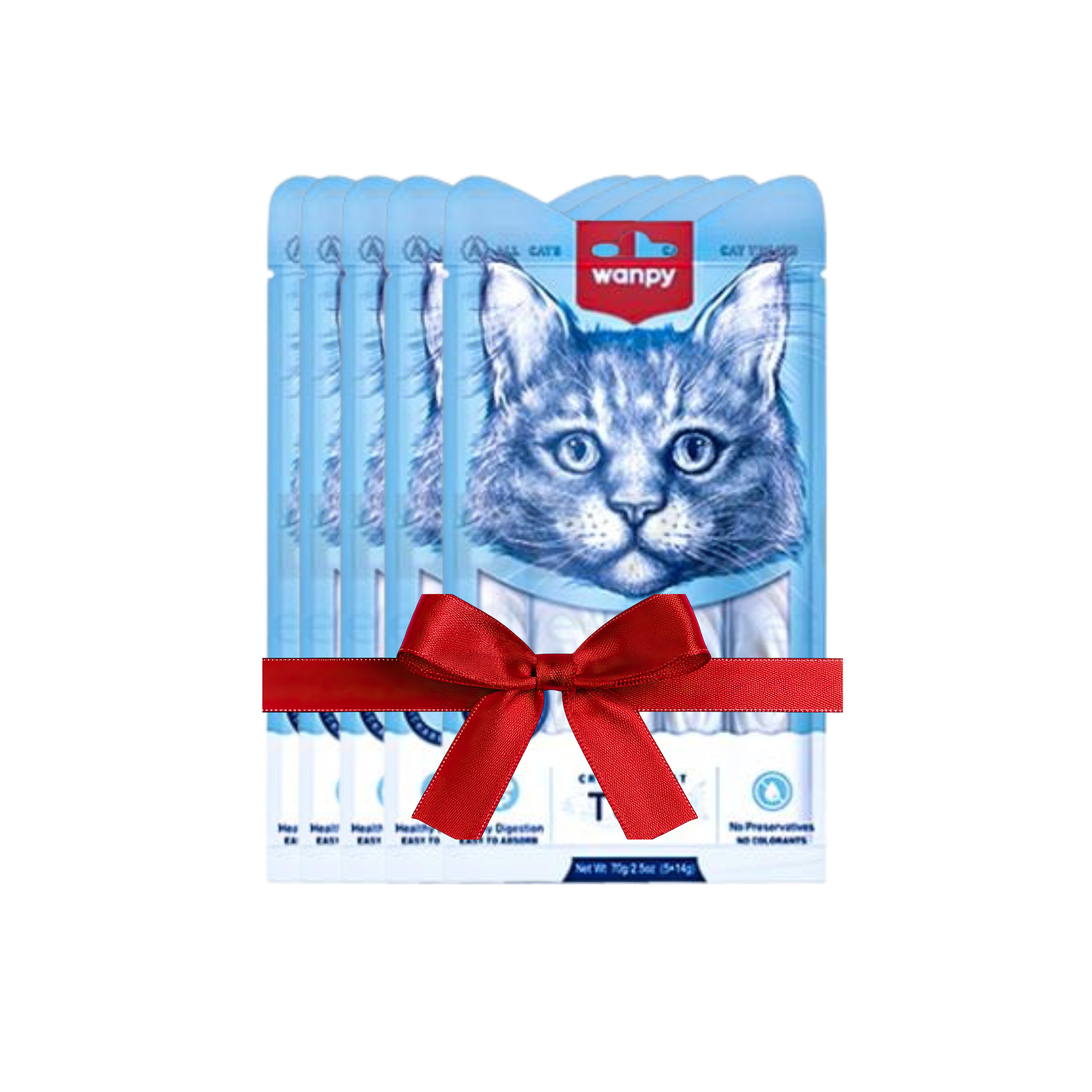 Wanpy cat treat chicken flavour (25 Pcs)