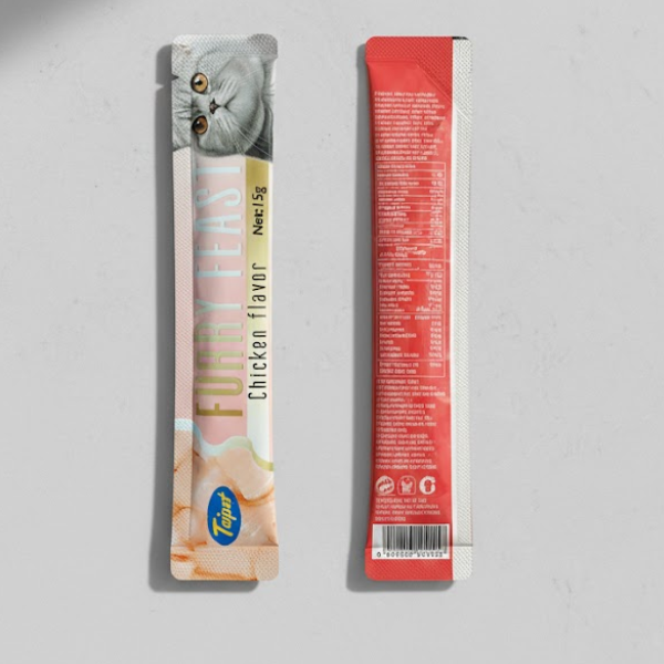 Taipet Furry Feast creamy cat treat stick