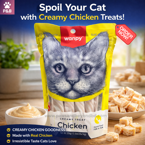 Wanpy Creamy Treat Chicken 25pc Pack 350gm