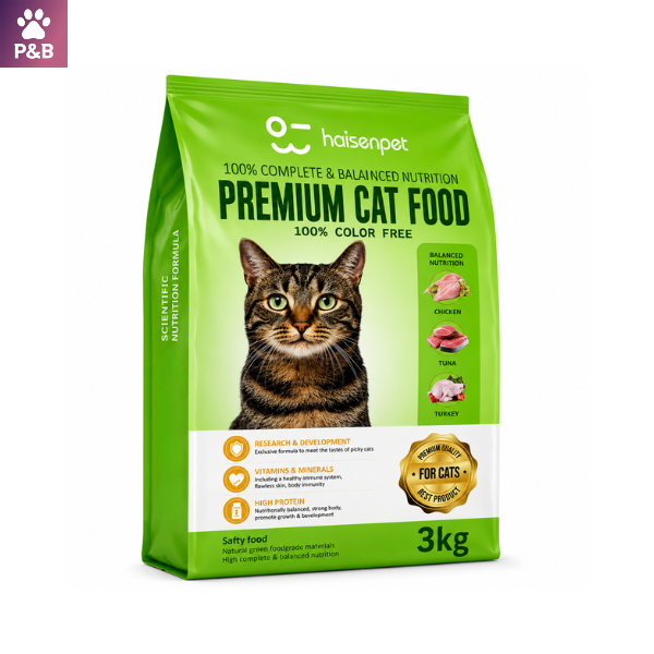 Haisenpet premium cat food 3kg