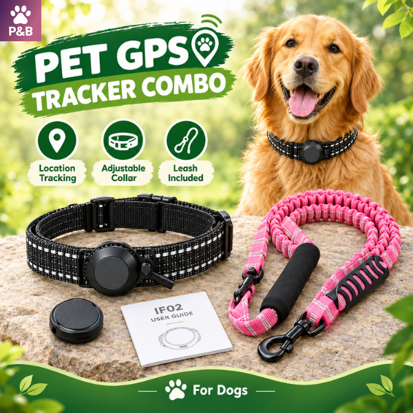 Dog Belt GPS Tracker Combo