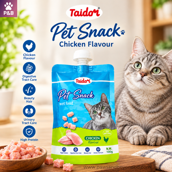 Taidom Pet Snack Chicken Flavor Pouch